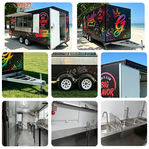 Remolque de catering comercial, cocina móvil, camión de comida y café, panadería, tienda de vinos, caravana, remolque de jugos, remolque de concesiones - Product Image 4