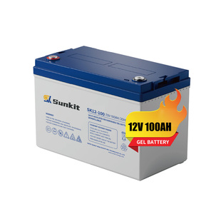 Sunkit PowerSafe <b>12V</b>/100Ah: <b>Deep</b> <b>Cycle</b> <b>Battery</b> for Reliable Backup Power - Product Image 2