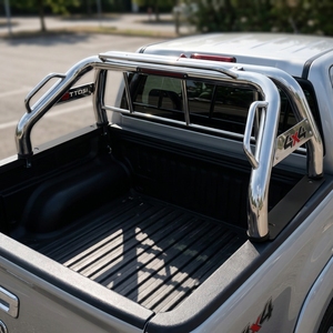<span class=keywords><strong>Barra</strong></span> <span class=keywords><strong>Antivuelco</strong></span> de Acero Inoxidable con Pasamanos y <span class=keywords><strong>Barra</strong></span> Transversal para Ventana, Compatible con Tacoma, Volkswagen <span class=keywords><strong>Hilux</strong></span> - Product Image 6