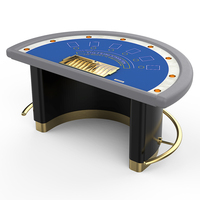 Tables de jeu de casino professionnelles à écran tactile personnalisées de haute qualité, tables de poker rondes pour la vente