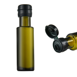 Bouteille en verre d'huile d'olive vide de haute qualité de 100ml pour bouteille d'huile en verre de cuisine avec couvercle - Product Image 4
