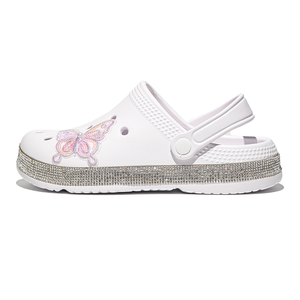 Benutzer definierte Kinder EVA Clogs Anti-Rutsch-Sole-Sommergarten-Sandalen mit flachem, bedrucktem Cartoon-Design für Jungen und Mädchen - Product Image 1