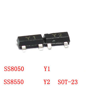 (Photo réelle en stock) Transistor <span class=keywords><strong>SMD</strong></span> SS8050 SS8550 Y1 Y2 SOT-23 <span class=keywords><strong>8050</strong></span> de haute qualité - Product Image 2