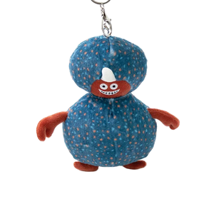 Llavero de peluche suave con diseño de puntos de dibujos animados personalizados, amuleto para bolso, colgante antipérdida, juguete de peluche. - Product Image 2