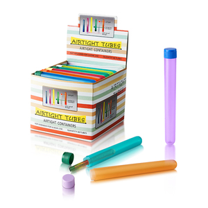 115mm King Size Airtight Cone <b>Tubes</b> Pre Plastic Smell Proof Storage Containers Multicolor Custom Logo - Product Image 1
