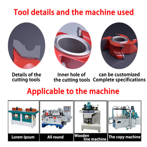 Yufu Tùy Chỉnh OEM Hỗ Trợ Chế Biến Gỗ Công Cụ Cắt Countertop Dòng Dao - Product Image 5