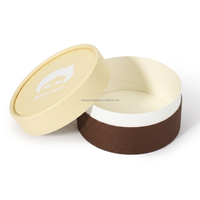 Emballage Cylindrique en Carton de Qualité Alimentaire pour Gâteaux, Boîtes à Cupcakes, Truffes, Bonbons, Biscuits et Cookies