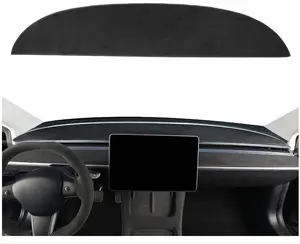 Tesla Model 용 탑 플란넬 대시보드 커버 패드 카펫 3 Y 차양 보호대 자외선 차단 대시 매트 미끄럼 방지 플란넬 대시보드 패드