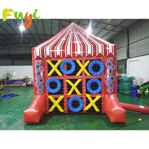 Nueva Llegada, Precio Competitivo, Jaula de Fútbol Inflable Gigante con Portería y Portero para Juegos Interactivos - Product Image 2