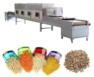 New Type Tunnel Microwave Dryer Microwave Herbs Pills Industrial Sterilization Equipment