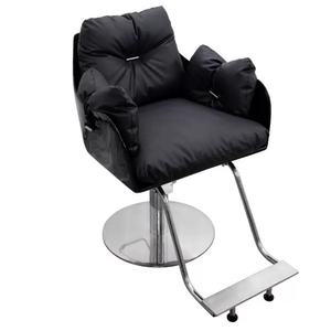 Sillas de Barbero Profesionales Zxm al por Mayor, Base y Reposapiés Dorados con Rotación de 360 Grados, Sillas de Estilismo - Product Image 5