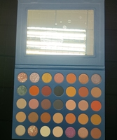 Palette de fards à paupières waterproof à marque privée, 35 couleurs, finis mats, scintillants et métalliques, haute pigmentation, maquillage mixte pour les yeux