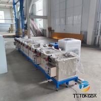 Machine d'anodisation au titane, machine de placage or et zinc avec réservoir central et redresseur pour électrolyse