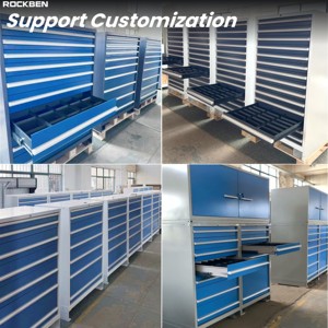 Rockben Heavy Duty Hội Thảo Tủ Tổ Chức Lưu Trữ Tủ Cho Bu Lông Công Cụ Tủ Kim Loại Ngăn Kéo Đơn Vị Cho Hội Thảo - Product Image 5