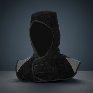 Casque de soudage intégral à assombrissement automatique avec protection du cou, isolation thermique, pour usage en construction, noir - Product Image 4
