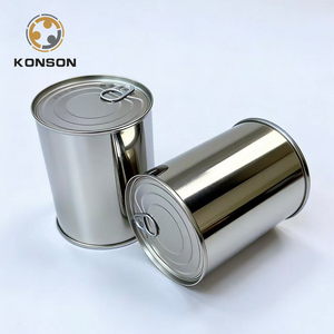 <span class=keywords><strong>Boîte</strong></span> <span class=keywords><strong>en</strong></span> fer blanc cylindrique vide de 500g de qualité alimentaire, recyclable, avec revêtement poudré, pour tomates, bonbons, aliments et cadeaux - Vente <span class=keywords><strong>en</strong></span> gros - Product Image 1