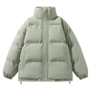 Veste matelassée unisexe YZ pour l'hiver, vêtements respirants pour hommes et femmes, manteaux en duvet, col en coton - Product Image 4