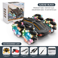 Snelle dubbelzijdige RC-stuntauto, extreme drift race, horizontaal licht, oplaadbaar, speelgoed voor op de weg