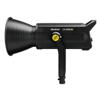 NiceFoto LV-2000A professionnel continu vidéo cinéma Studio Film Cob LED photographie lumière pour éclairage photographique