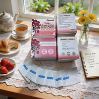 Protège-slips jetables en coton biologique pour femmes, usage nocturne, avec protection anti-fuites et super absorbants, vente en gros