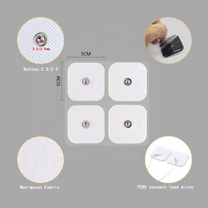 5*5Cm Elektrode Pads Zelfklevende Gel Patch Magnetische Snap Schuim Droge Elektrode <span class=keywords><strong>Ecg</strong></span> Ekg Monitor Elektroden Pads - Product Image 6