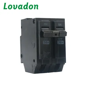 مخصص تصنيع 220v 30a 50hz Lp20 الأسود مكب مصبوب حالة Interruptor Termomagnetico قطاع دارة