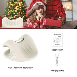 Nuevo cuello eléctrico con funda de almohada de terapia magnética, almohadas relajantes para cuello y hombros, dispositivo de tracción cervical - Product Image 3