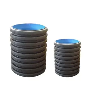 HDPE weiß schwarz blau Kunststoff Wasser versorgung Bewässerung Entwässerung Wellpappe Wasser leitung Hersteller Kunststoff produkte
