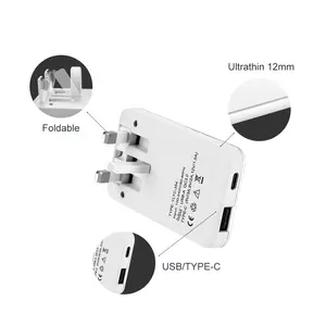 ที่ชาร์จแบบเร็ว20W สำหรับ Samsung ของแท้ช่องเสียบที่ชาร์จ USB แบบ UK