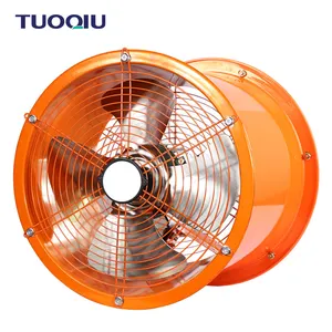 温室用12英寸气缸高速热风鼓风机排气通风风扇便携式工业轴流风扇