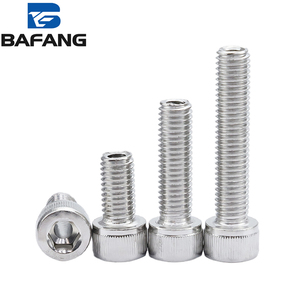 M4 * 5 M4 * 6 M4 * 8 50 cái 304 thép không gỉ bên trong hình lục giác vít hình trụ đầu bu lông <span class=keywords><strong>Hex</strong></span> ổ cắm đầu bu lông - Product Image 1