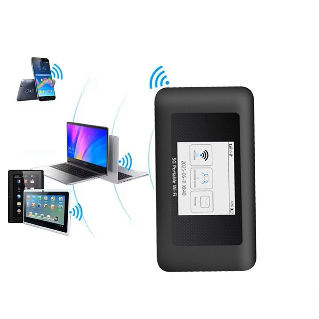 Karbor MF511 Pocket 5G Router with Sim Card Slot ESIM 2.4GHZ 5GHZ WIFI Hotspot 5G 4G LTE Portable WiFi Router Support 16 Devices