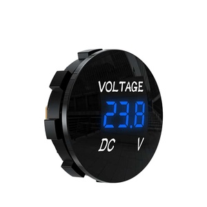 DC 4.5-100V เครื่องวัดจอแสดงผลคู่ LED สีฟ้า; โวลต์มิเตอร์แอมมิเตอร์สำหรับแบตเตอรี่รถยนต์รถจักรยานยนต์ - Product Image 4