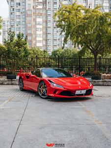 <span class=keywords><strong>Ferrari</strong></span> F8 Spider 2022, cabriolet automatique avec conduite à gauche, intérieur en cuir foncé, toit ouvrant, supercar - Product Image 3