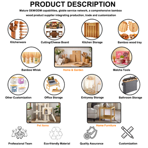 Soporte <span class=keywords><strong>de</strong></span> <span class=keywords><strong>pared</strong></span> al por mayor para accesorios <span class=keywords><strong>de</strong></span> baño, dispensador <span class=keywords><strong>de</strong></span> papel higiénico con estante <span class=keywords><strong>de</strong></span> madera - Product Image 6