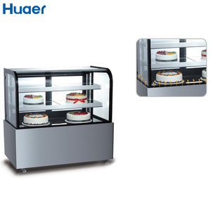 Tủ lạnh thủy tinh thương mại hiển thị trường hợp ARC bánh Tủ kẹo và bánh sinh nhật hiển thị tủ lạnh - Product Image 5