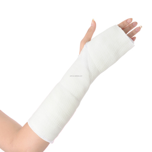 อุปกรณ์ออร์โธปิดิกส์อุปกรณ์ X-ray โปร่งใสสีขาวตรึงพลาสเตอร์ไฟเบอร์กลาสของเทปหล่อปารีส - Product Image 5