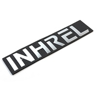 Emblèmes de voiture de luxe personnalisés autocollants chromés étanches pour pare-chocs, décoration, autocollant ABS, logo couleur, marque Chenliang OEM/ODM