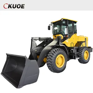 Chinese 5ton new diesel shovel 4wd industrial agricultural farm front wheel loaders transmission for sale