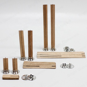 Mèches en bois de rose naturel personnalisées avec logo privé, mèches en bois de cerisier sans fumée pour la fabrication de bougies - Product Image 5