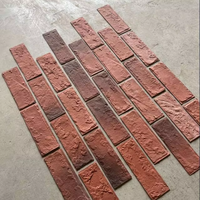 Briques de parement composite, pierres de culture artificielles, pierres souples flexibles pour murs extérieurs, revêtement mural en pierre souple MCM à vendre