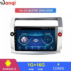 Wanqi 9 pouces Android 14 voiture Dvd lecteur multimédia Radio vidéo Audio stéréo Gps Navi système pour <span class=keywords><strong>Citroen</strong></span> <span class=keywords><strong>C4</strong></span> 2004-2009 WiFi - Product Image 2