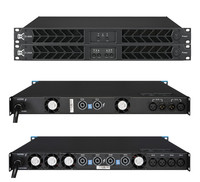 Amplifier Audio Metal 4 Saluran 1600W Kelas H CVR AC 110-240V