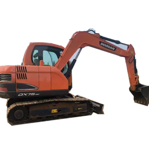 Import Original Used Doosan DX75 <b>Small</b> Excavator CE EPA OEM Certified High Hydraulic Efficiency Doosan Engine <b>Pump</b> - Product Image 2