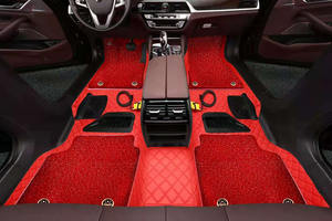 Tapis de sol de voiture sur mesure pour <span class=keywords><strong>Aston</strong></span> Martin DBX, style sport, intérieur de luxe, ensemble complet 3 pièces, 10 mm d'épaisseur, toutes saisons - Product Image 3