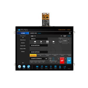 หน้าจอแสดงผล TFT LCD ขนาด 10.4 นิ้ว ความละเอียด 1024x768 ความสว่างสูง 800nits รองรับอุณหภูมิกว้าง พร้อมระบบสัมผัสแบบ Capacitive เชื่อมต่อผ่าน LVDS - Product Image 2