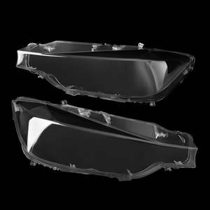 Couvre-phares BMW Série 3 F30 F35 2016 2018 Gauche Droit Lentille Transparente Garniture d'éclairage automobile - Product Image 1