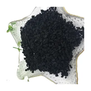 Granules de caoutchouc intercalaires noirs de qualité supérieure pour gazon artificiel Performances améliorées pour pelouse synthétique