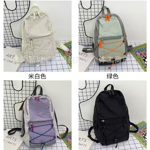 กระเป๋าเป้สะพายหลังผู้ชาย สีพื้น ขนาดใหญ่ น้ำหนักเบา สำหรับเดินทาง ท่องเที่ยว เดินป่า เล่นกีฬา - Product Image 5