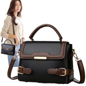 Sacs à bandoulière en cuir PU de mode pour femmes, sacs à main carrés à bandoulière avec design de - Product Image 1